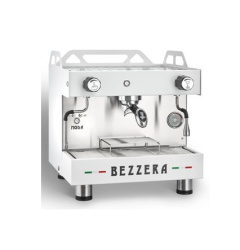 Кофемашина рожковая полуавтоматическая BEZZERA Moda PM 1GR белая+экономайзер+подсветка 1 фаза