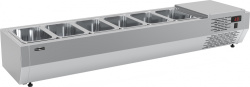 Холодильная витрина для ингредиентов Carboma A30 SM 1,4 (VTi3-G (GN1/4))