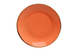 Тарелка без борта  Porland Seasons Orange d=28 см 187628
