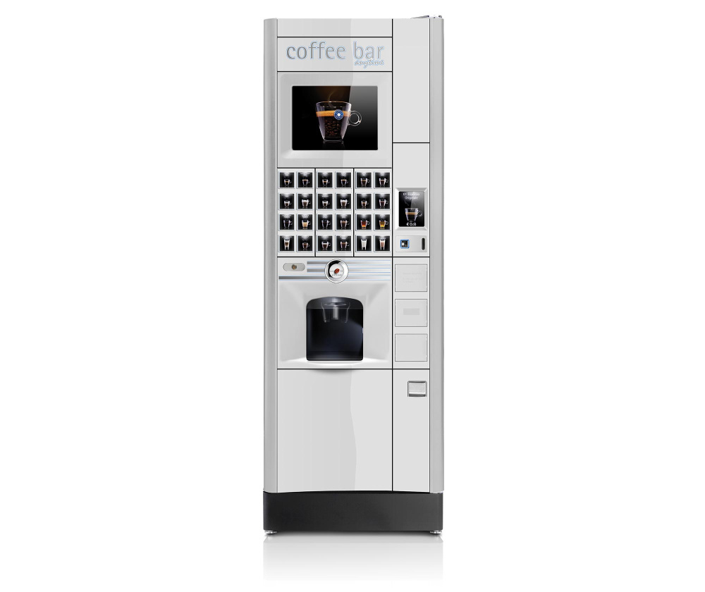 Аппарат вендинговый для горячих напитков Rheavendors Luce x2 premium I8 R5 2T white – фото 2 в каталоге Перми