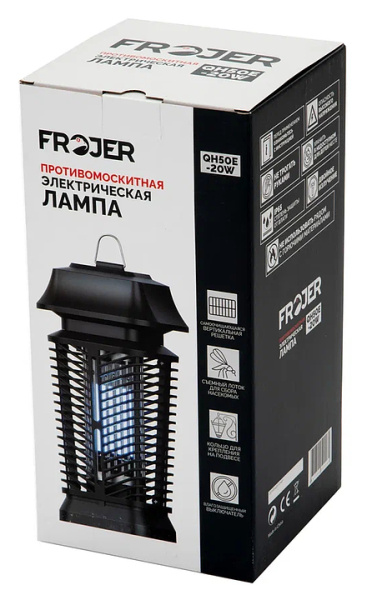 Лампа инсектицидная Frojer QH50E-20W