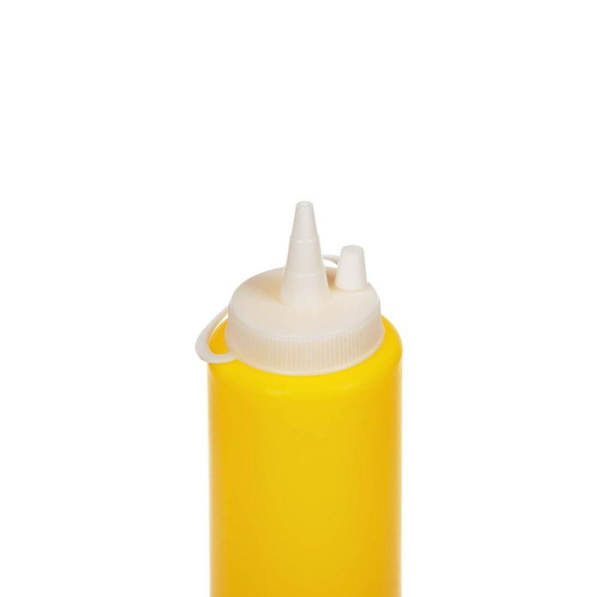 Дозатор для соуса Luxstahl ДС-250 желтый