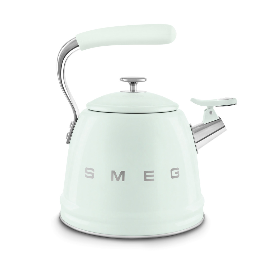 Чайник наплитный SMEG CKLW2001PG со свистком – фото 5 в каталоге Перми