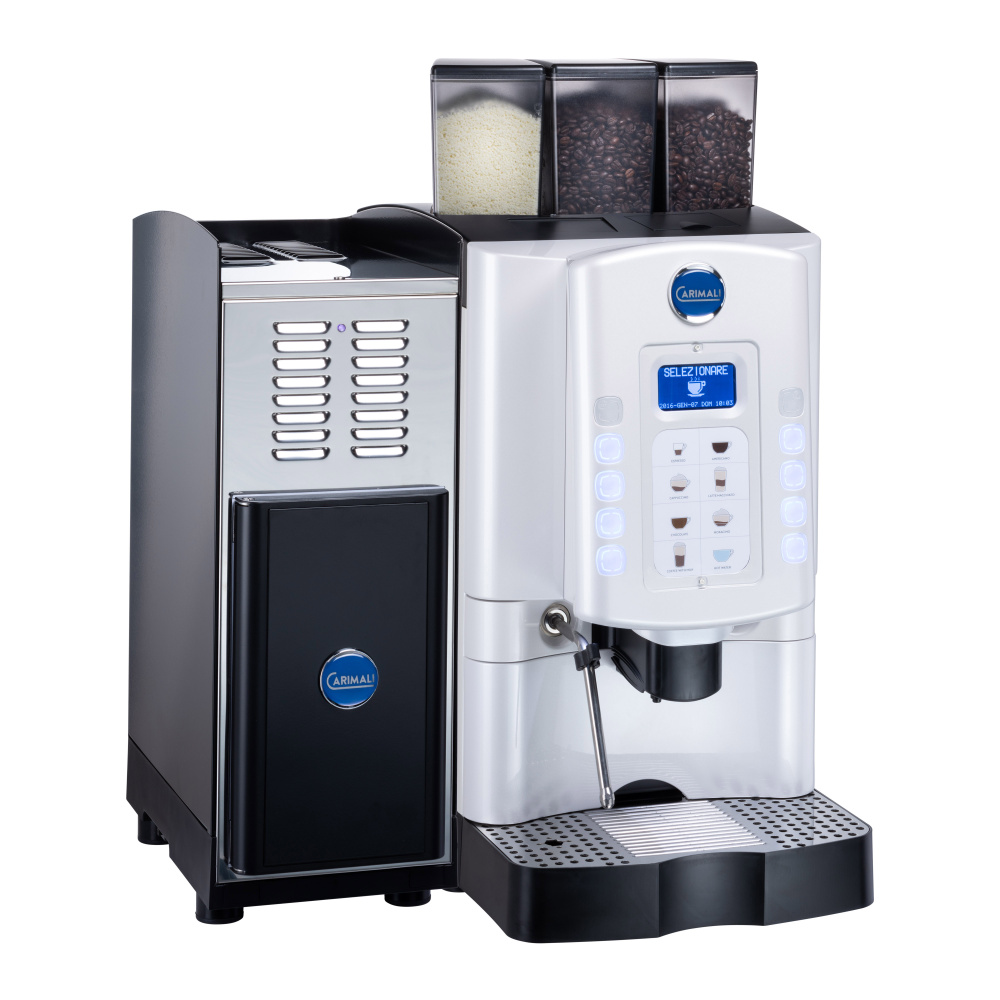 Кофемашина суперавтомат CARIMALI Armonia Soft свежее молоко, 2 бункера для зерна, 1 бункер для порошков – фото 5 в каталоге Перми