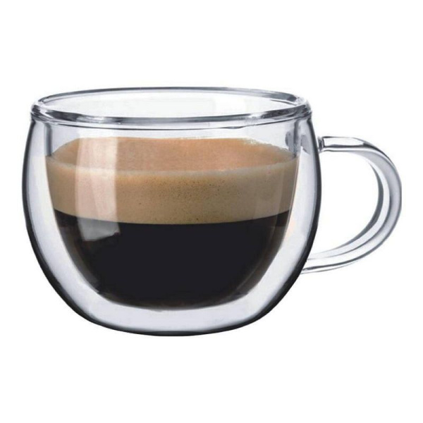 Чашка кофейная P.L. Proff Cuisine 80 мл, H 55 мм, D 65 мм (Набор 2шт)