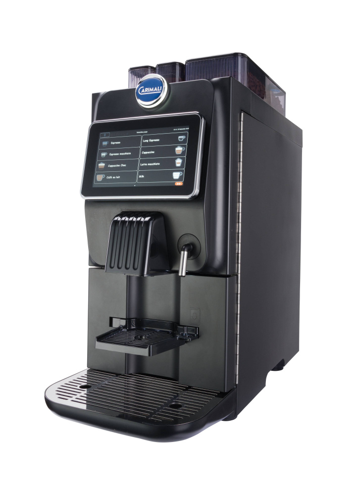 Кофемашина суперавтомат CARIMALI BlueDot 26 Plus свежее молоко, 2 бункер для зерна – фото 4 в каталоге Перми