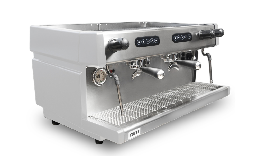 Кофемашина рожковая автоматическая COFFF LIVE 2 GR A белая – фото 2 в каталоге Перми