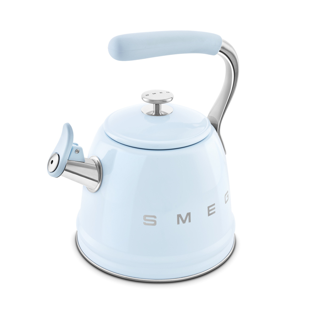 Чайник наплитный SMEG CKLW2001PB со свистком – фото 4 в каталоге Перми