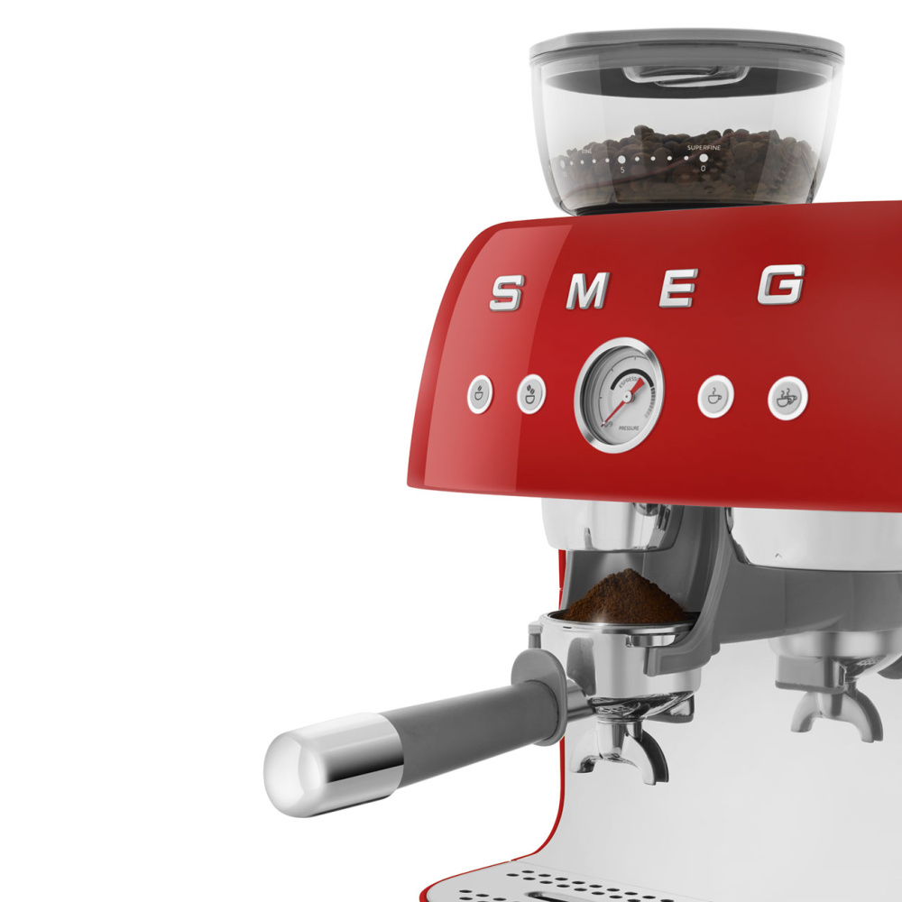 Кофеварка рожковая SMEG EGF03RDEU – фото 6 в каталоге Перми